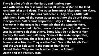 [Facts & Figures] Why Is the Sea Salty?