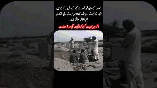 Mout Ke Din Qabar Khodne #urdu #quotes #shorts #trending #viralvideo