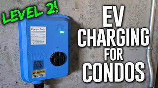 How to get LEVEL 2 EV charging in an apartment | CHEAPER than you'd think!