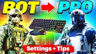 Go from BOT to PRO on Mouse and Keyboard in Call of Duty Warzone with the Best Settings + Tips