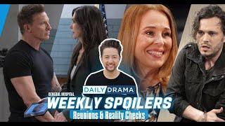 Weekly General Hospital Spoilers for October 7 - 11: Reunions & Reality Checks