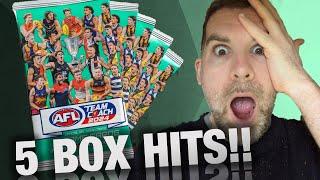 5 BOX HITS FROM 7 PACKS?!?!?! AFL TeamCoach 2024 Crazy Pack Opening!!