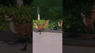 Sinosauropteryx Exit Animation | Jurassic World Evolution 2