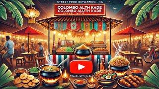 " Colombo Street Food Adventure Aluth Kade Must - Try Dishes " Travel with Disa