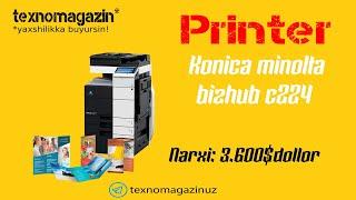 Reklama uchun Printer, Chop etish uskunasi / Konica minolta bizhub c224