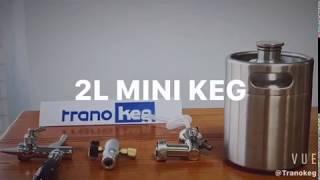 Over 10000 sales! Craft homebrew 2L stainless steel mini keg