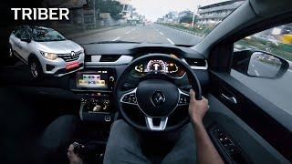 2024 RENAULT TRIBER (RXZ MT) - POV Test Drive #49 | ENJE