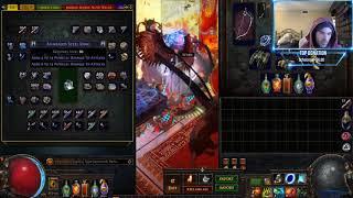 Double Curse Ring crafting for Ice shot (preparation video)