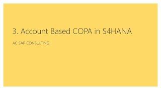 COPA-For-All: 3 - Account Based COPA - A Deeper View