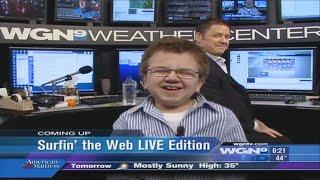 WGN Morning News team pay emotional tribute to beloved YouTube star Keenan Cahill