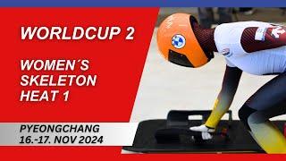 IBSF World Cup 2 Pyeongchang - Women's Skeleton - Heat 1