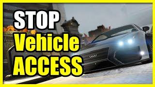 How to Stop People driving your Vehicle in GTA 5 Online (Restrict Access)