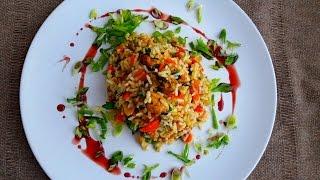 Плов из  мидий.  Рис с мидиями. Как Вкусно приготовить Рис.