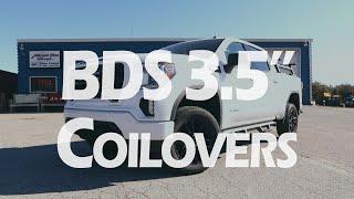 2021 GMC Sierra Elevation Edition gets BDS 3.5" lift w/ FOX DSC Coilovers!