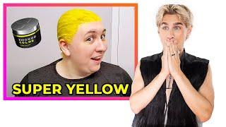 Hairdresser reacts to people dyeing their hair with XMONDO Color