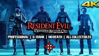 Resident Evil: Operation Raccoon City - USS Full Walkthrough | PRO/S+ Rank/No Death/All Collectibles