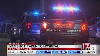 Man has life-threatening injuries in Raleigh shooting: Police