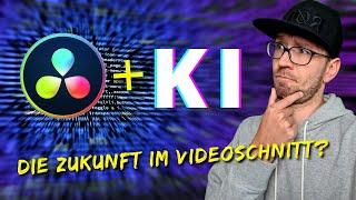 KÜNSTLICHE INTELLIGENZ im Videoschnitt // Davinci Resolve Studio