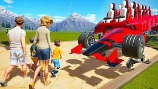 I Built a Roller Coaster That Sends People to Purgatory - Planet Coaster