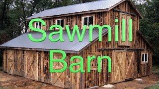 Building a pole barn for my sawmill. FarmCraft101