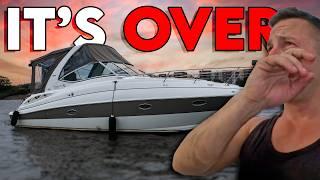 I Can't Believe This is the End Of Boat Life...