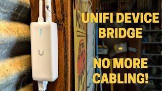 UniFi Device Bridge - Cables be gone! #unifi #networking