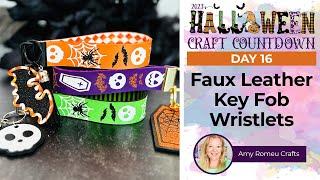 Faux Leather Wristlets with HTV  HCC 2023 Day 16