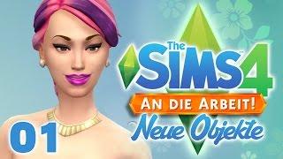 DIE SIMS 4 NEUE OBJEKTE  [FACECAM] #01 Die Testfamilie [HD+] Let's Play Die Sims 4 an die Arbeit