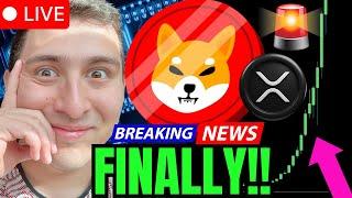 SHIBA INU XRP PUMP LIVE NOW!HUGE CRYPTO NEWS