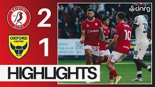 WELLS COMPLETES COMEBACK WIN  Bristol City 2-1 Oxford United | Highlights