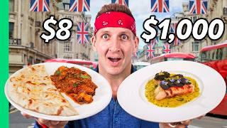 Poor Man Curry vs Rich Man Curry in London!!