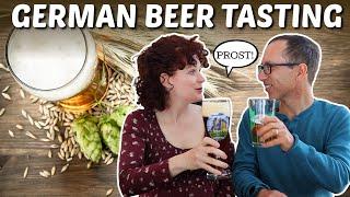  German Beer is SO Good! | Americans Try Different Bavarian German Beers 