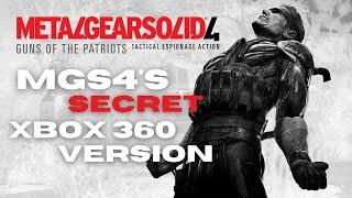 Metal Gear Solid 4's Secret Xbox 360 Version!