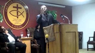 Darryl teaching on commitment