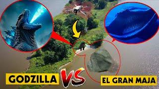 DRONE CATCHES EL GRAN MAJA VS GODZILLA IN REAL LIFE (OMG)