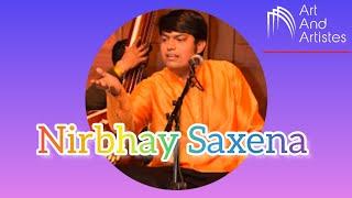 Today's music:- a Bhajan | Raag:- Misra Bhairavi | Performed by:- Nirbhay Saxena...