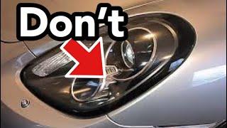 EASY HEADLIGHT RESTORATION | POORMANS REPAIR | DIY WD40 TOOTHPASTE WALMART