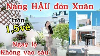 NÀNG HẬU ĐÓN XUÂN-Ngay Lộ không vào SÂU-Nhà Đẹp Kim Thủy Sổ Hồng Hoàn Công-ĐẸP HIỆN ĐẠI Tròn 1,5vé