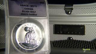 Numis Network's Silver Coin Of The Month Timber Wolf