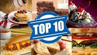 Top 10 comidas típicas do Estados Unidos