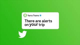 tramTRACKER TripTWEETER - personalised journey alerts for the tram trips YOU take