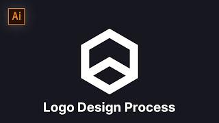 How to Make Creative logo symbols in Illustrator | #logodesignprocess | SoftAsia Tech