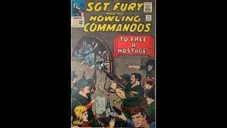 1965 Sgt Fury His Howling Commandos 15 N*ZI Silver Age Comic Book POP ART PRODUCTIONS (Peek Inside)