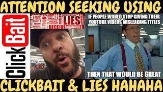 Boogers McGee Busted for Click Baiting and Misleading His Flock of Sheep—HAHAHA!