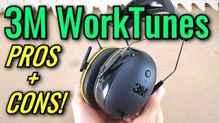  3M WorkTunes Bluetooth Earmuffs - Pros & Cons!