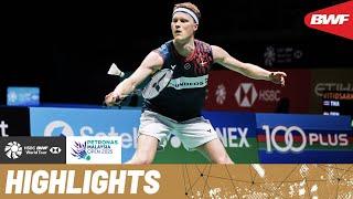 Anders Antonsen puts world champion Kunlavut Vitidsarn to the test