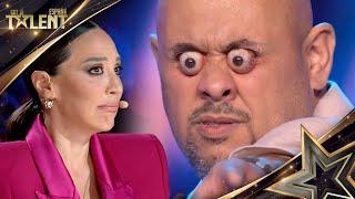 Una MIRADA hipnotizante que deja sin PALABRAS al jurado | Audiciones 10 | Got Talent España 2024