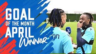 Michael Olise interviews goal of the month winner Ebere Eze