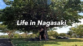 [CC] Daily Life in an Old House on the Slopes of Nagasaki, Japan / Night Views and Drinks [Vlog]