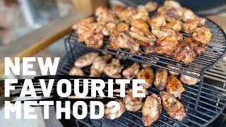 SloRoller smoked chicken wings. BEST BBQ wings yet on the Kamado Joe? | Smoking Dad BBQ